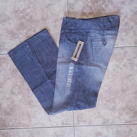 Dkny Denim - DKNY Jeans wide leg petite
